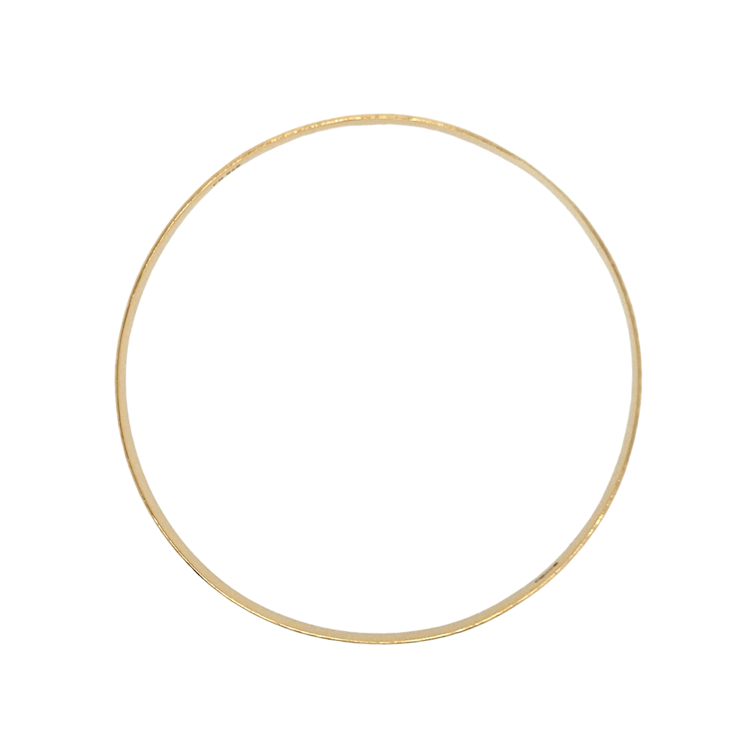 New 9ct Solid Gold Patterned Bangle