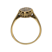 Load image into Gallery viewer, 18ct Gold &amp; Diamond Pave Set Marquise Shape Ring

