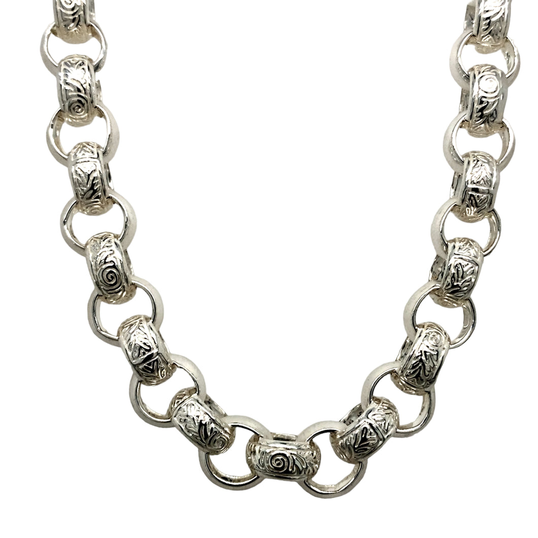 Patterned best sale belcher chain
