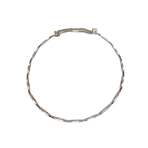 925 Silver Weaved Expander Bangle
