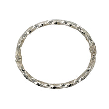 Load image into Gallery viewer, 925 Silver Twisted Bangle
