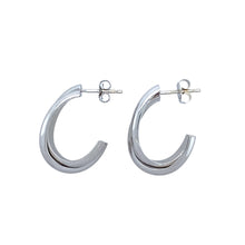 Load image into Gallery viewer, 9ct White Gold Twist Stud Earrings

