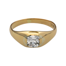 Load image into Gallery viewer, 18ct Gold &amp; Diamond Antique Set Ring
