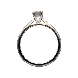 18ct White Gold & Diamond Ring