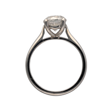 Load image into Gallery viewer, 18ct White Gold &amp; Diamond Solitaire Ring
