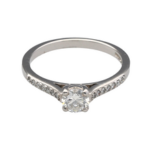 Load image into Gallery viewer, New 18ct White Gold &amp; Diamond Solitaire Ring
