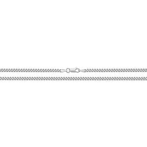 925 Silver 28" Curb Chain