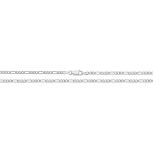 925 Silver 18" Figaro Chain