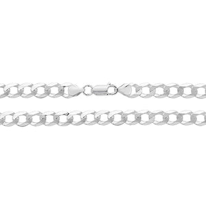 925 Silver 22" Curb Chain