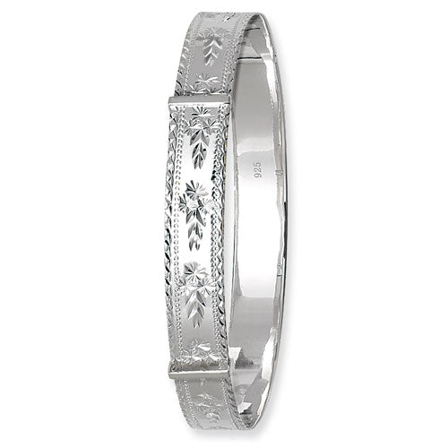 925 Silver Larger Expandable Bangle