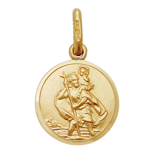 9ct Gold St Christopher Pendant