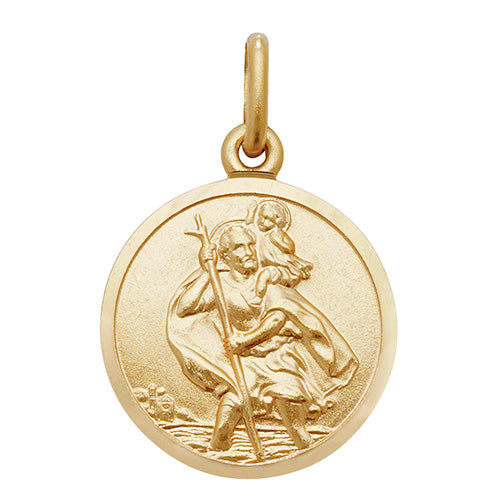 9ct Gold St Christopher Pendant