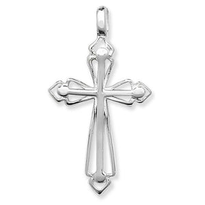 925 Silver Openwork Cross