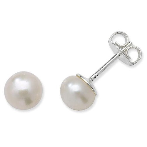 925 Silver Freshwater Pearl Earrings